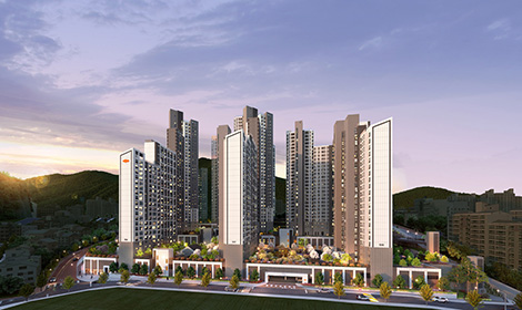 e편한세상 센텀 하이베뉴 센텀시티 아파트